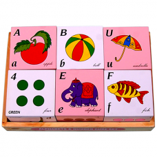 Alphabet and Number Cube Set